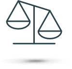 pictogramme balance de la justice