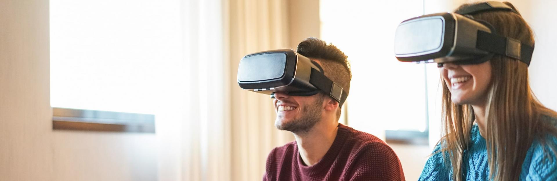 joueurs casque réalité virtuelle