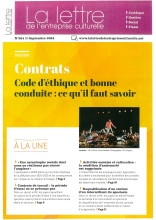 Contrats - Code d'éthique et bonne conduite : ce qu'il faut savoir