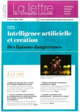 Intelligence artificielle et création : des liaisons dangereuses