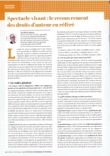 droit d'auteur en référé